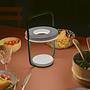 Ulli battery lamp Aluminium Green 0