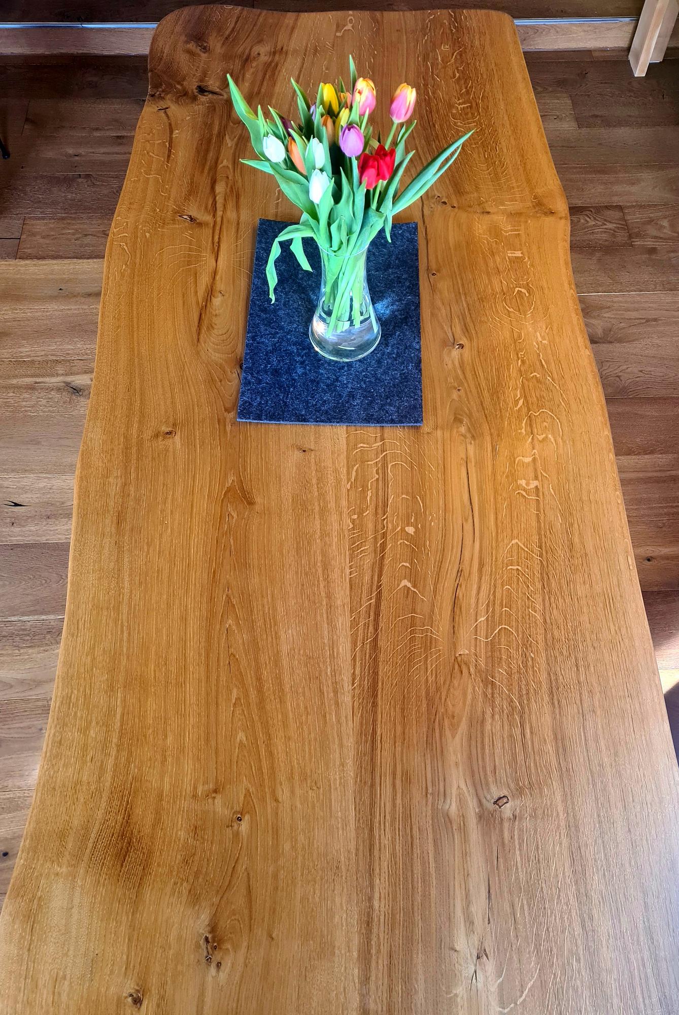 Natural Oak Dining Table 1