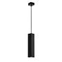 1-Light Fluke Type D Pendant Light Aluminium Black 3