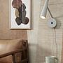 1-Light Bordeaux Wall Lamp Iron Light Grey 2