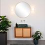 Jelte Wall Lamp Opal Glass Black 3