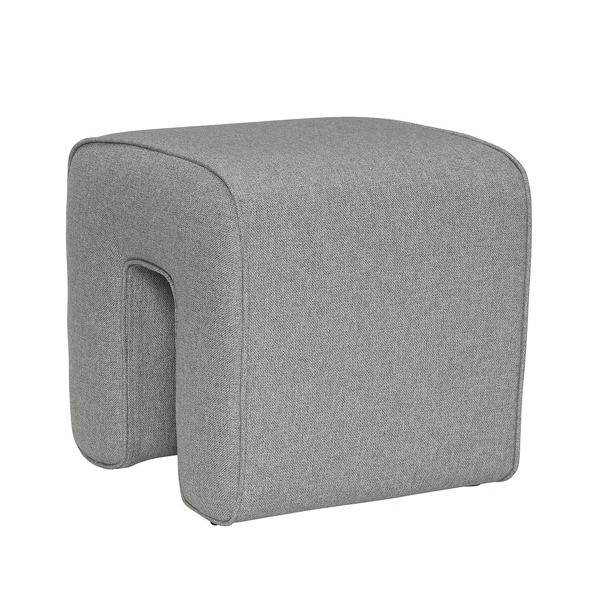 Sculpture Pouf Grey 5