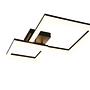 Camino LED Ceiling Light with 2 Squares Black 2