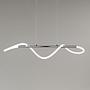 1-Light Argos LED Pendant Light Iron Silver 0