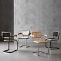 Holm Armchair Set of 2 Mesh Beech Black 2
