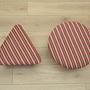 Ottoman Set 2-Piece Brown 1990s 5