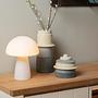 Fungo Table Lamp Opal Glass White 2