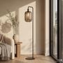 1-Flammig Typ B Mome Stehleuchte Rauchglas Eisen 1