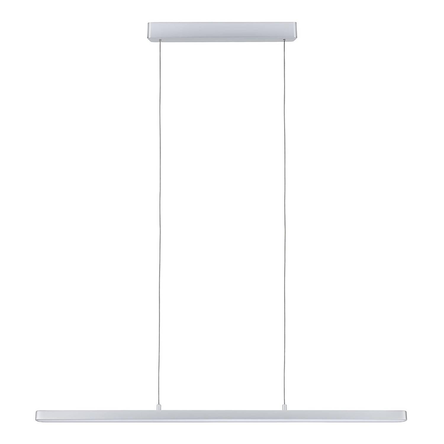 Lento Pendelleuchte Aluminium Kunststoff Grau 3