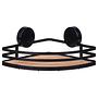 Alba tray Stainless steel Bamboo Brown Black 0
