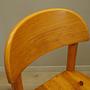 Chair Set 4-piece Brown 1960s 6