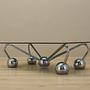 Coffee table Glass 1970s 3