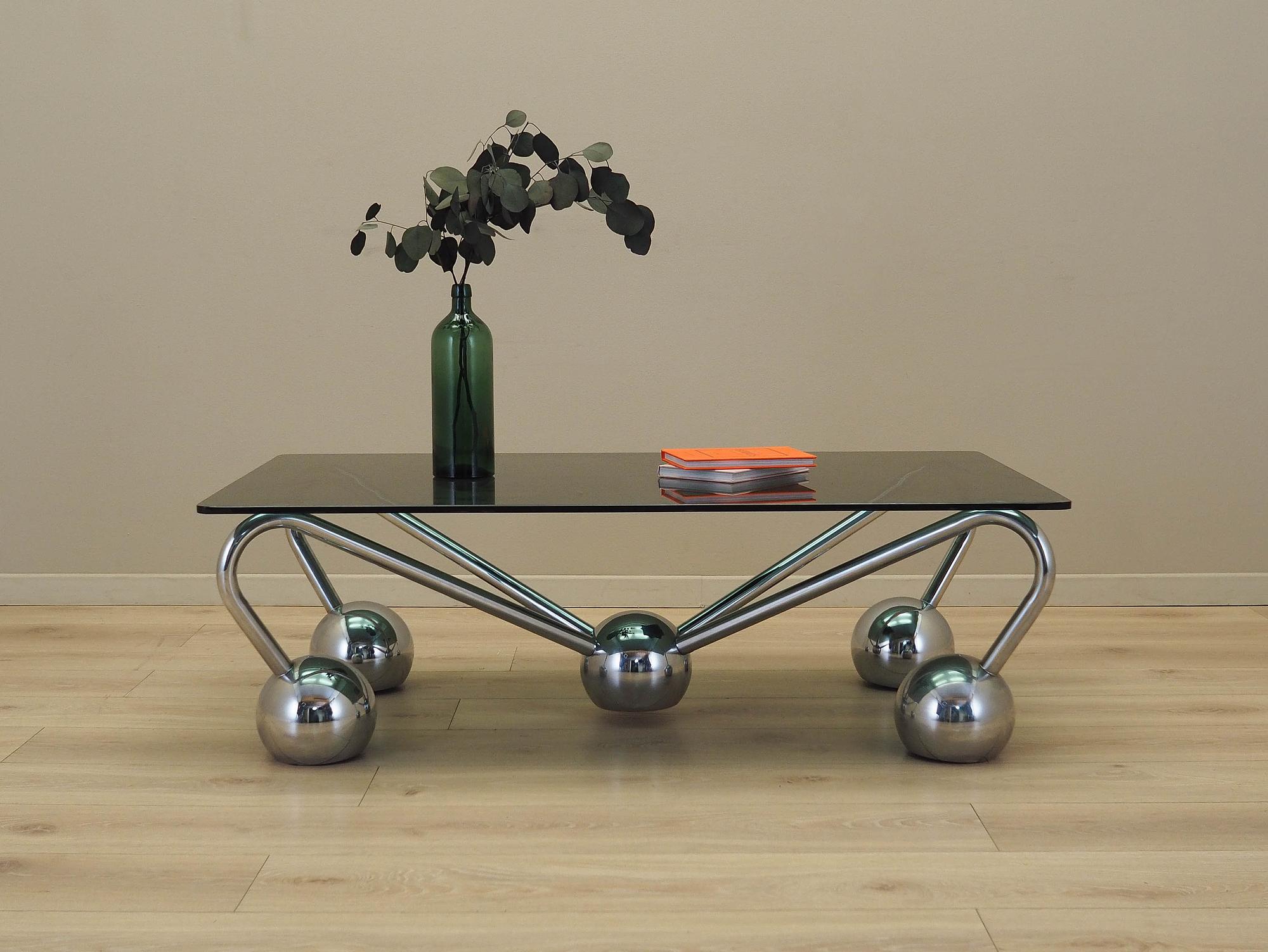 Coffee table Glass 1970s 5