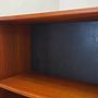 Teak bookshelf Brown 1960s 8