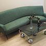 Melange-Sofa Green 1970s 2