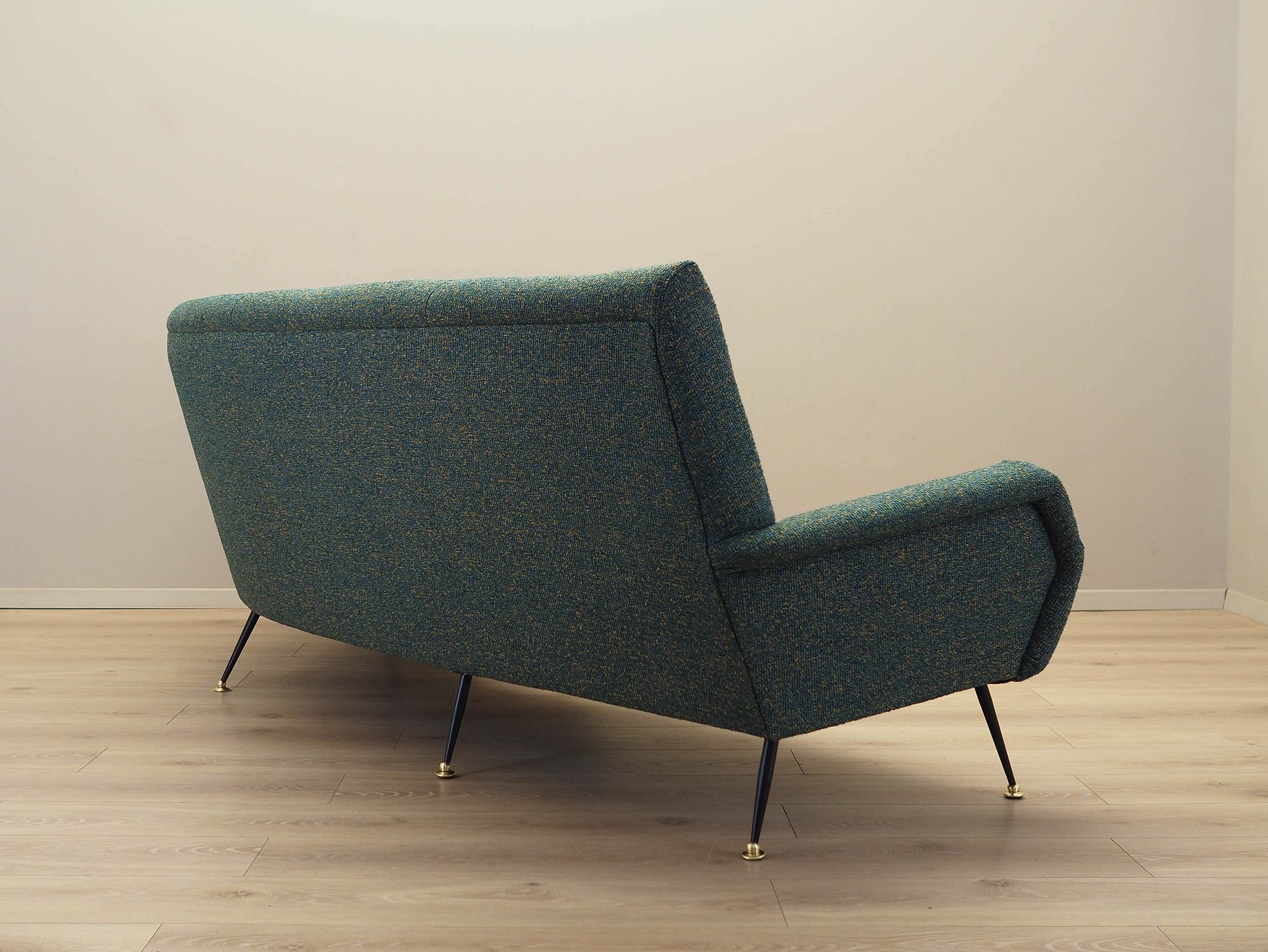 Melange-Sofa Green 1970s 6