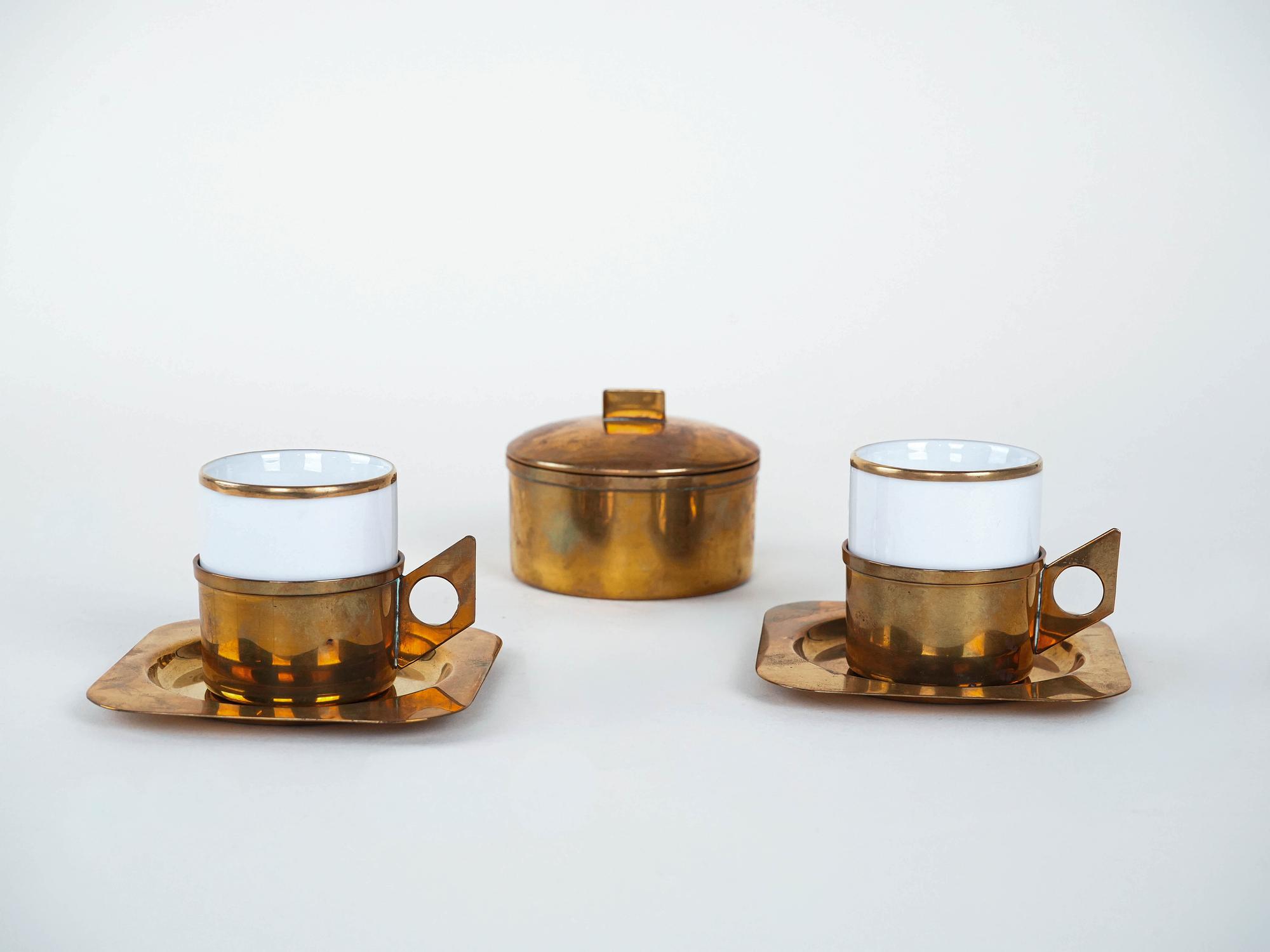 Kaffeeservice Porzellan 1970er Jahre 2