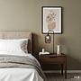 Home Type B Table Lamp Smoked Glass Iron Grey 2