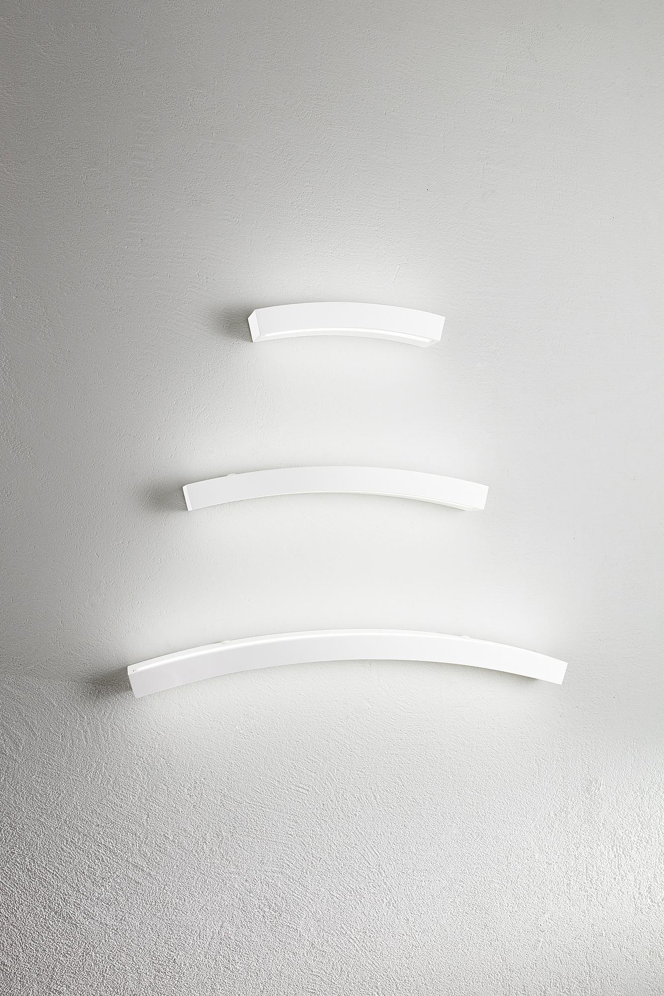 1-Flame Aloha LED Wall Lamp Plaster 2