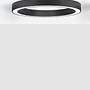 1-Light Morbido Ceiling Light Aluminium Black Ø80cm 3