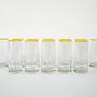 Highball Glasses Set Transparent 1970s 2