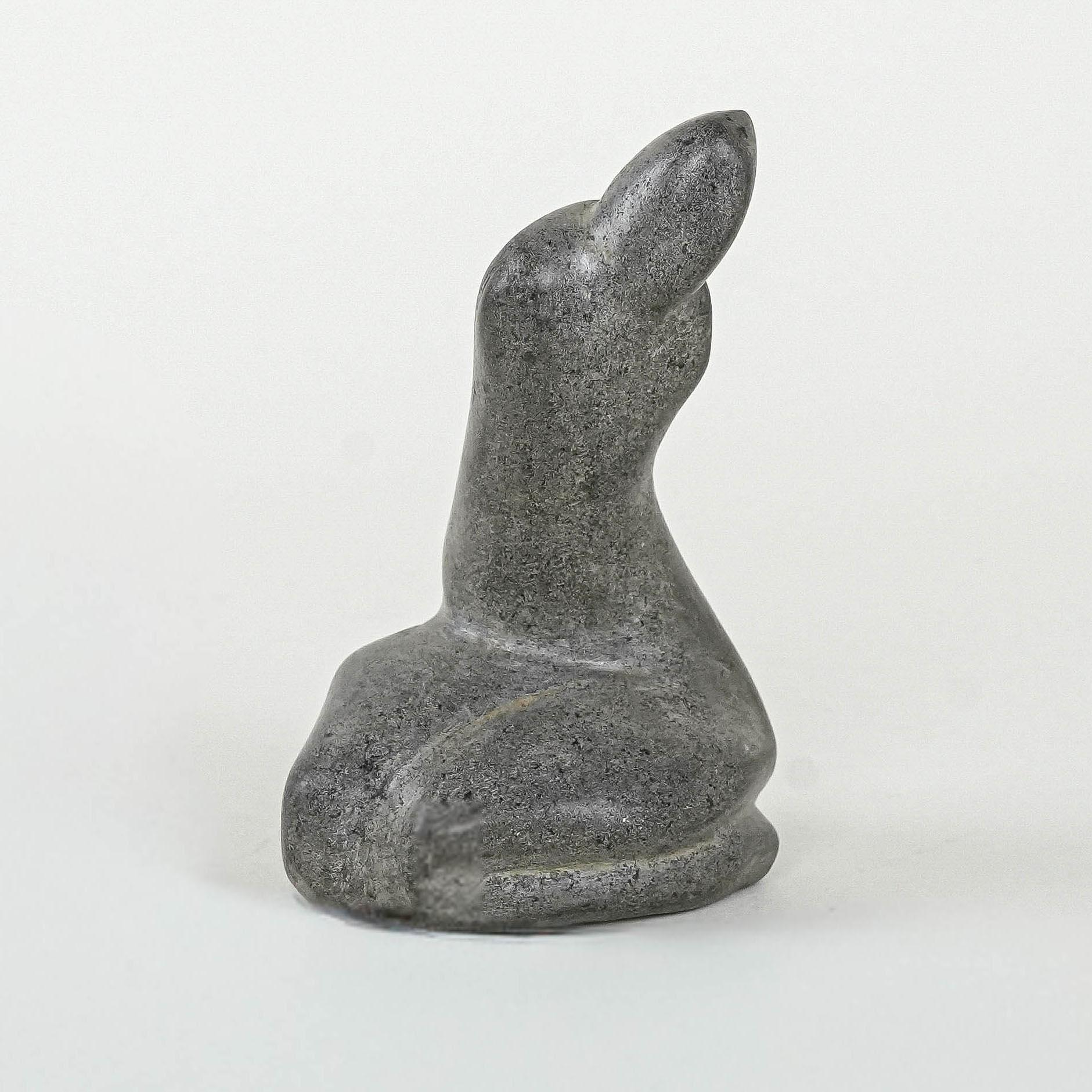 Steinfigur Grau 1960er Jahre 1