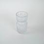 Glasvase Transparent 1960er Jahre 4