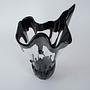 Murano glass vase black 1960s 5