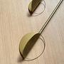 Leaves Wandlampe LED Metall Messing 4