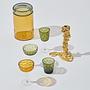 Tie Up Drinking glasses Set of 4 Glass Green 2