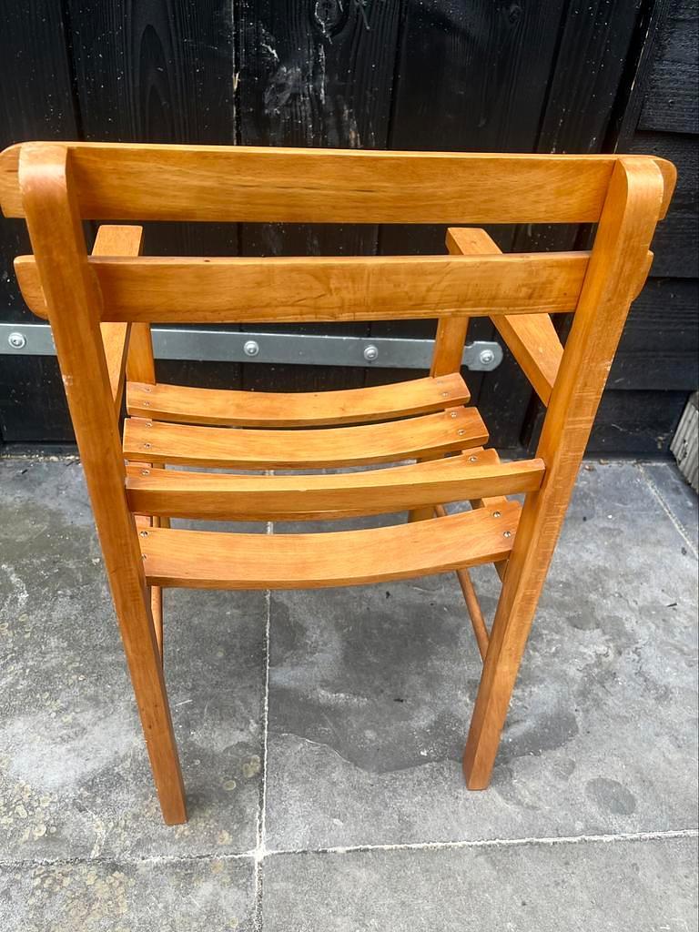 Kinderstuhl Holz Braun 2