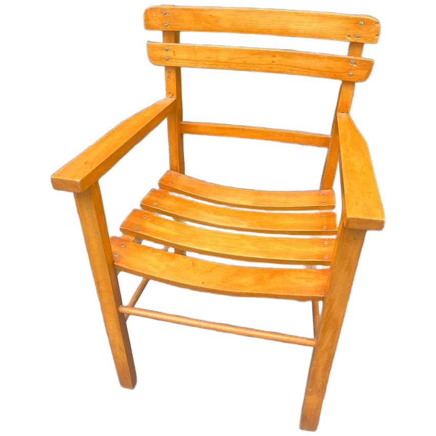 Kinderstuhl Holz Braun 0