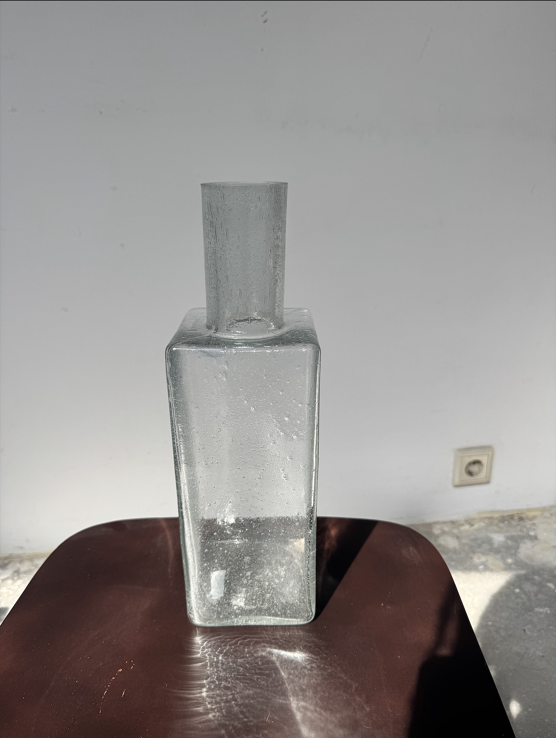 Veli Vase Glass Transparent 2