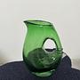 Pitcher Glass Green 1