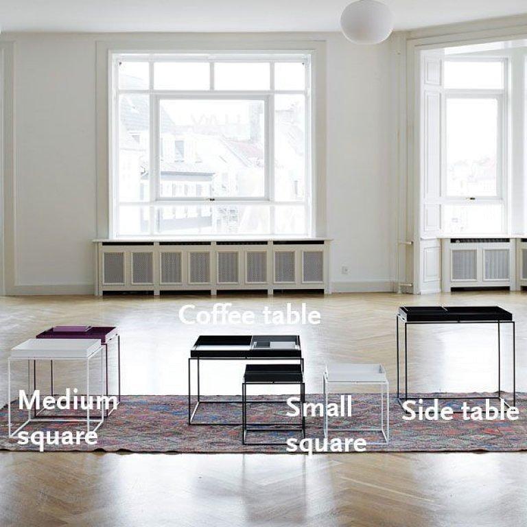 Slit coffee table black 4