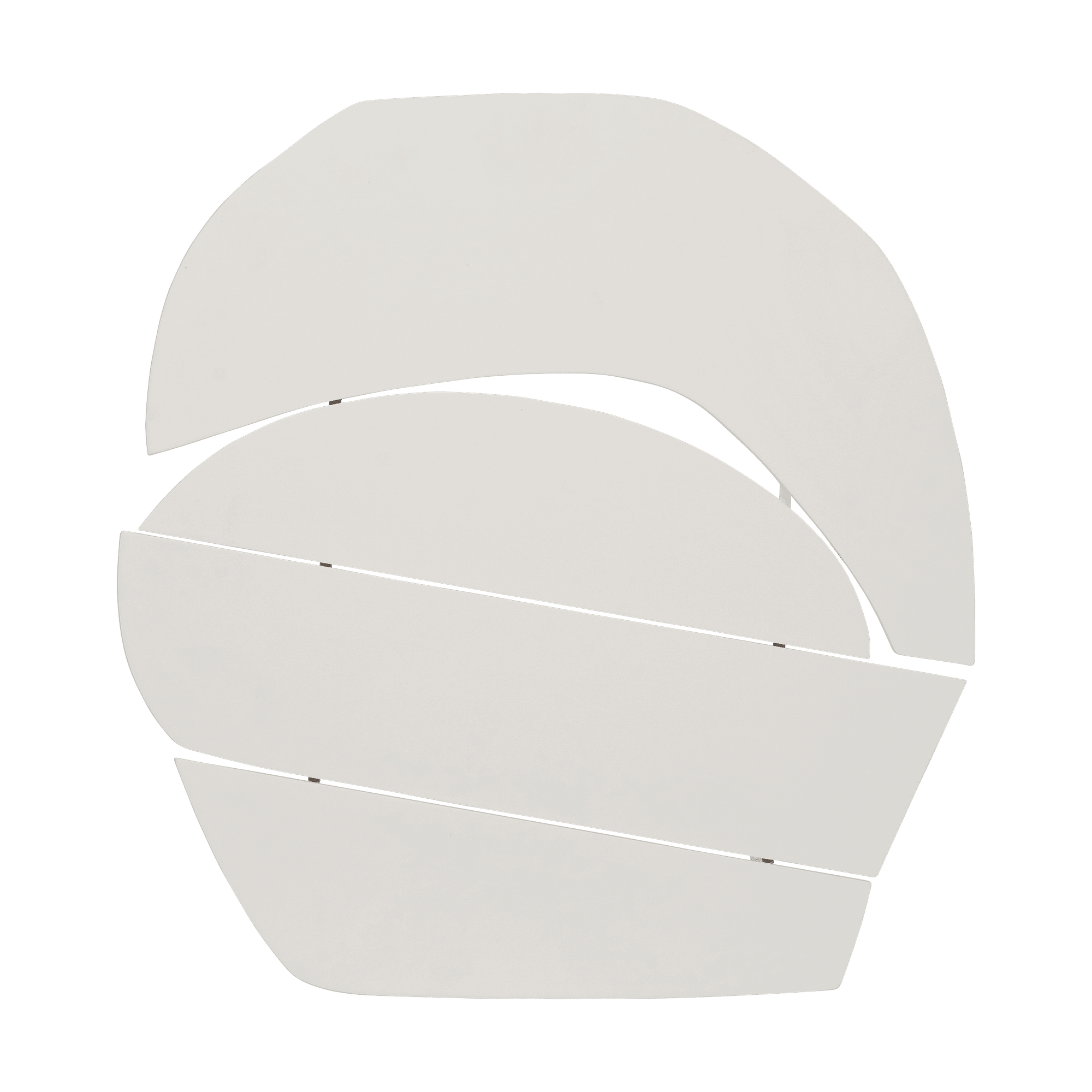 Wooden block wall decor Off-White 1