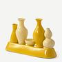 Shanghai Vase Porcelain Yellow 1