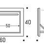 Fläpps Clothes Rail Hängrail Black 60 x 40cm 5