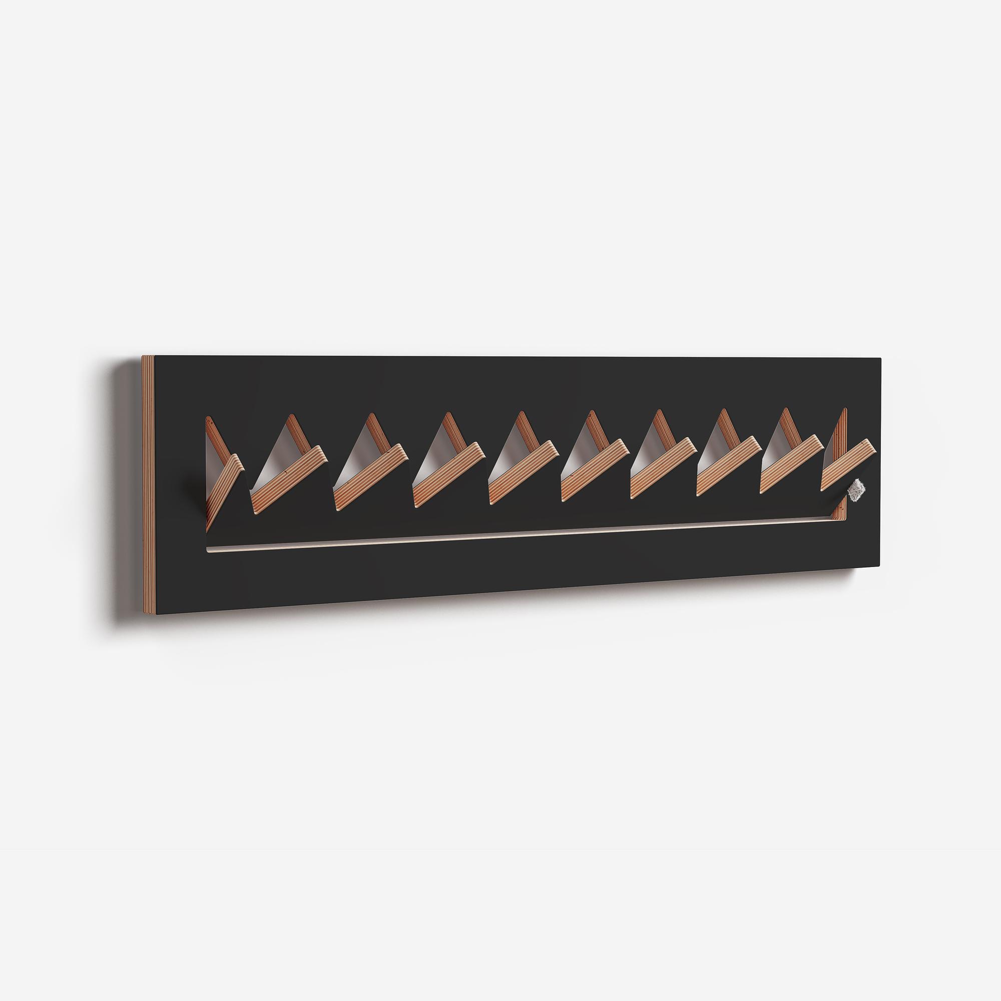 Fläpps Appendiabiti Crownhäng Nero 80 x 20cm 2