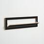 Fläpps Shoe Rack Black 100 x 27cm 1