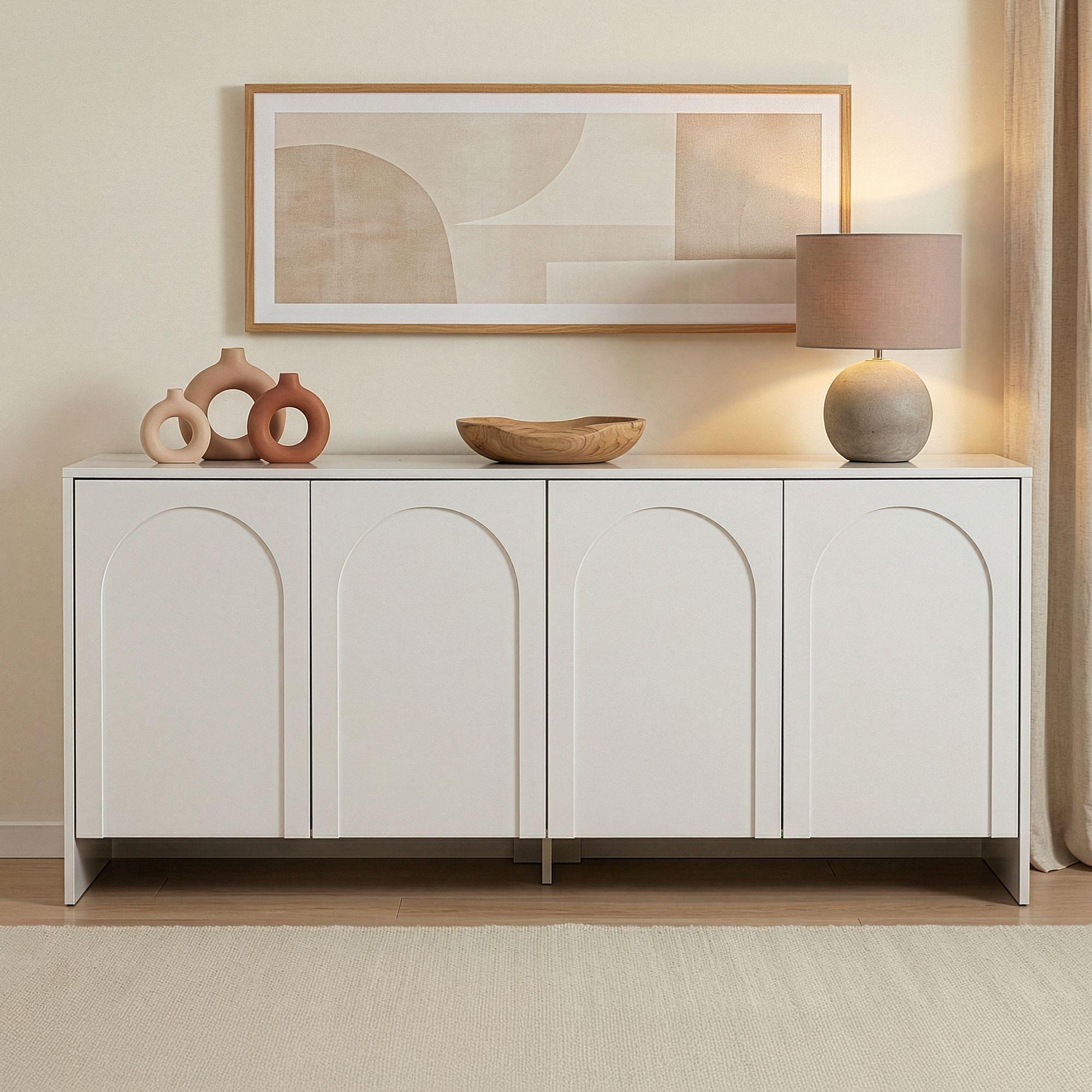 Arlen Sideboard Weiß 2