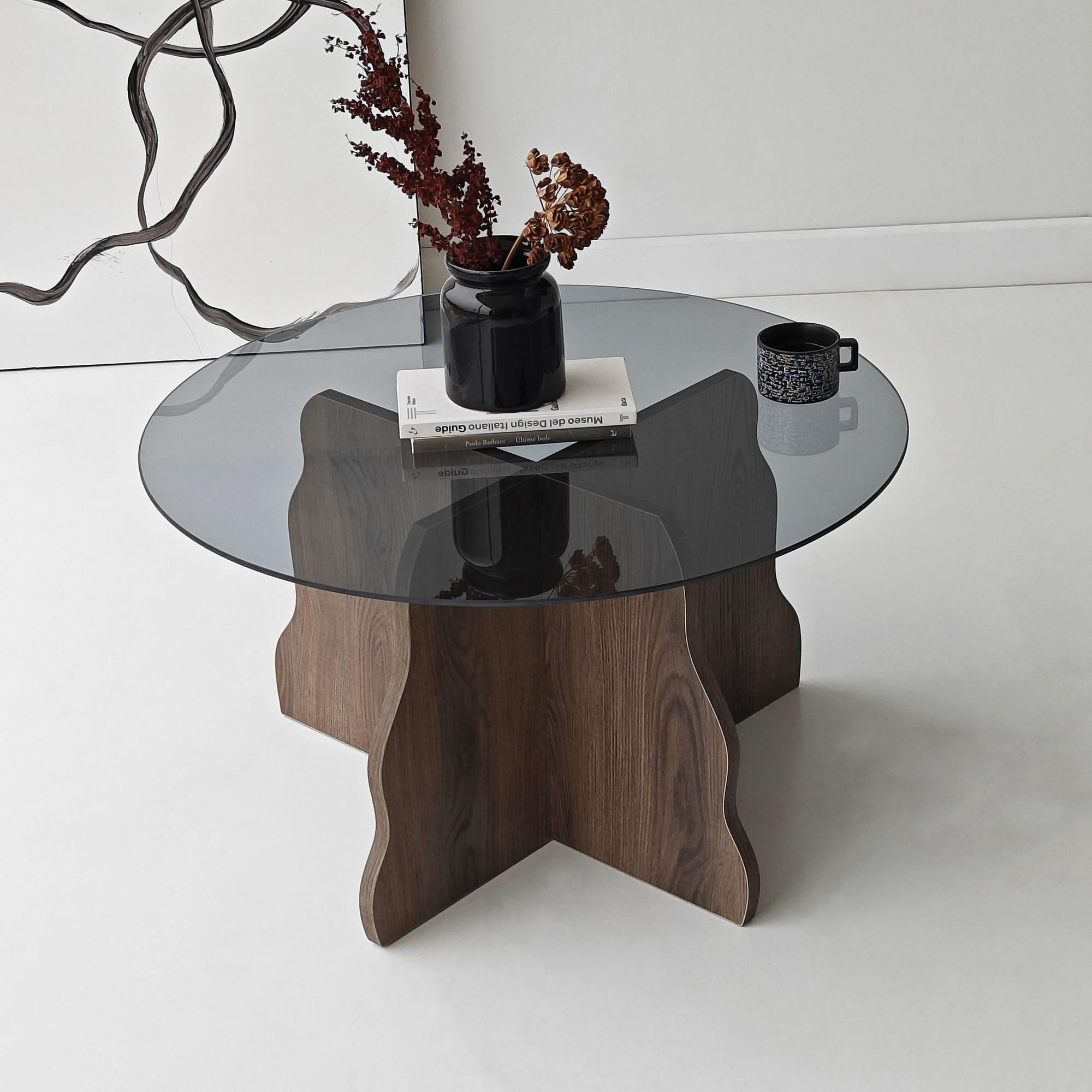 Butterfly Tisch Walnuss Rauch 3