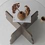Butterfly Table Walnut Transparent 8