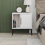 Glynn Nightstand White 1