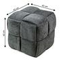 Knitting Hocker Grau 5