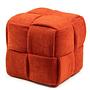 Knitting Stool Orange 2