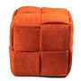 Knitting Hocker Orange 3