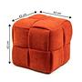 Knitting Hocker Orange 5