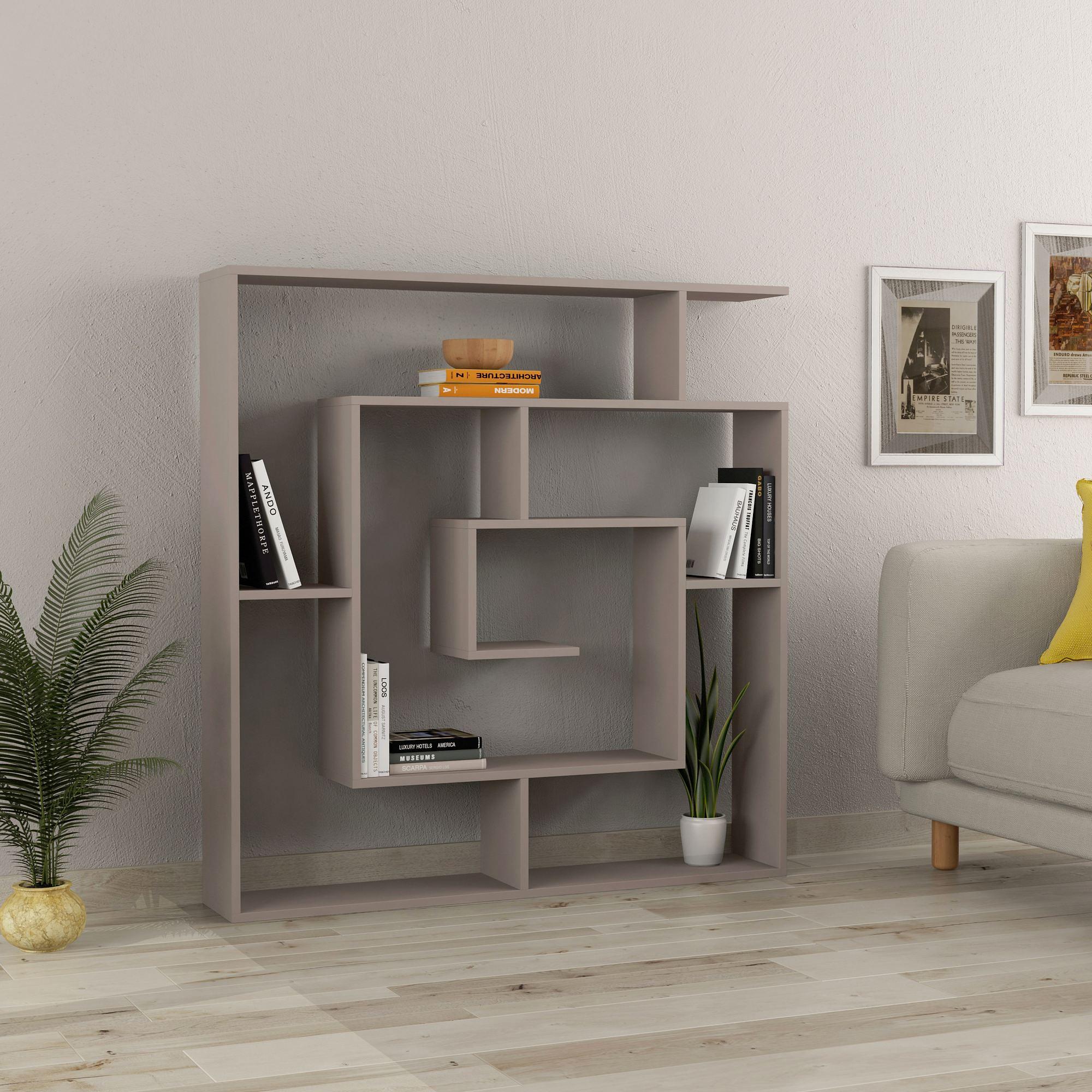 Labirent Shelf Light Brown 2