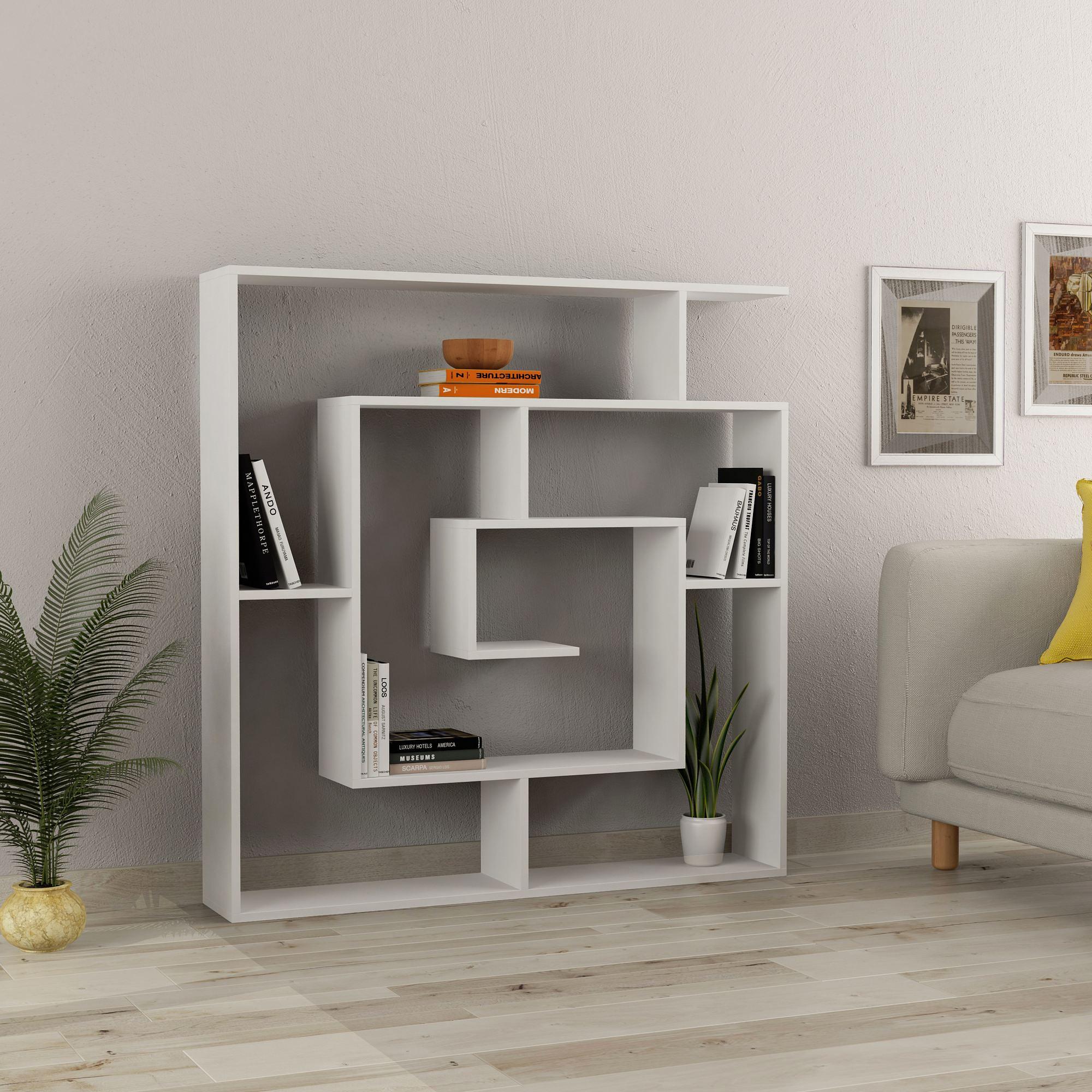 Labyrinth Shelf White 1